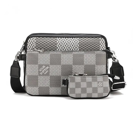 TRIO LV - WHITE CHECKERED