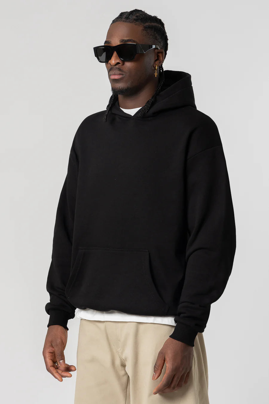 Total Black Hoodie 330GSM