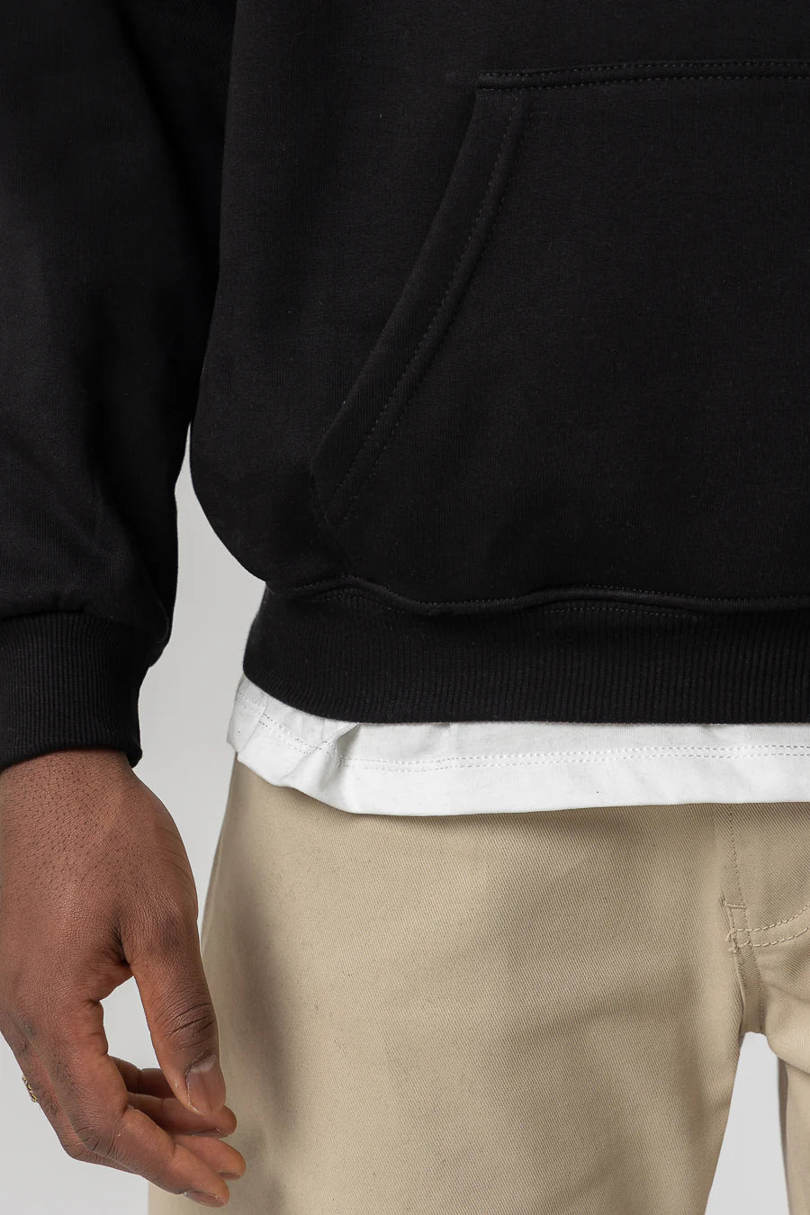 Total Black Hoodie 330GSM