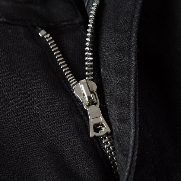 Total Black Ripped Jeans