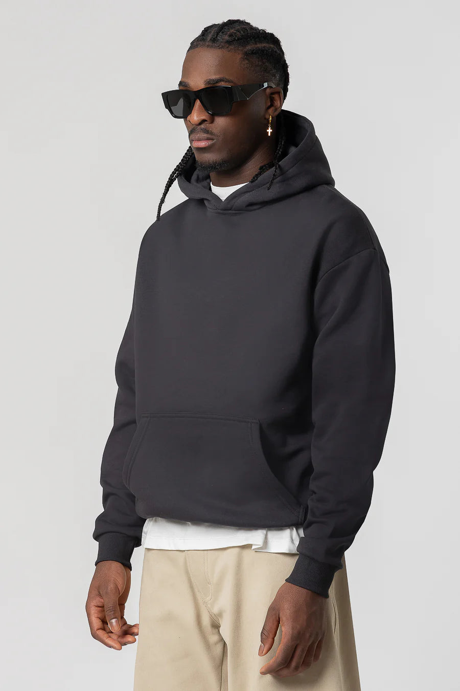 Total Dark Cocoa Hoodie 330GSM
