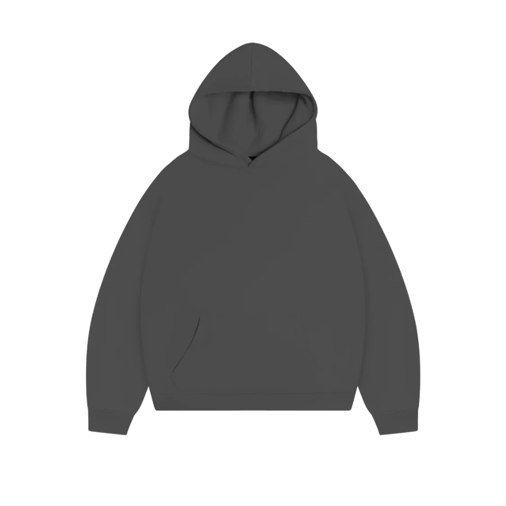 Total Dark Grey Hoodie 330GSM