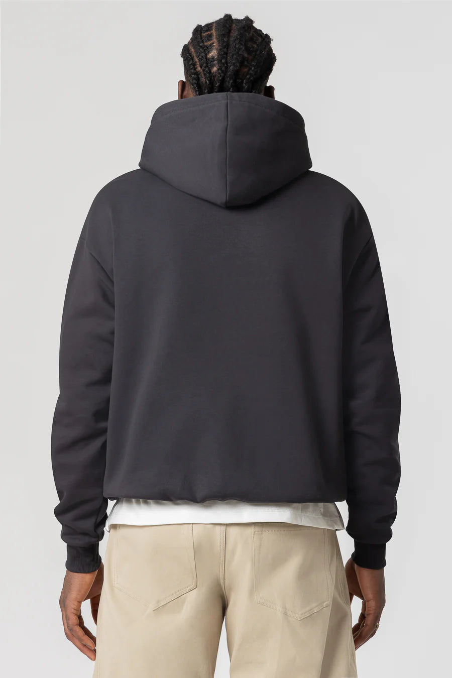 Total Dark Grey Hoodie 330GSM