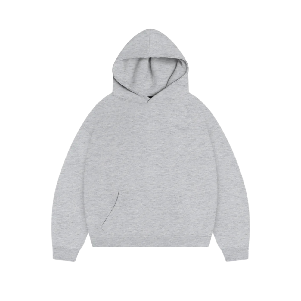 Total Grey Hoodie 330GSM
