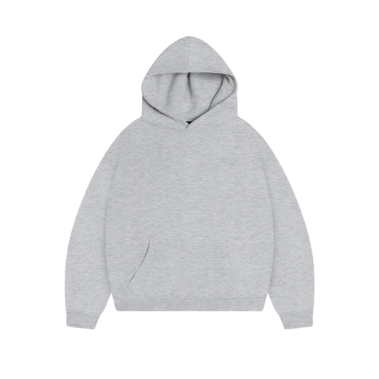 Total Grey Hoodie 330GSM
