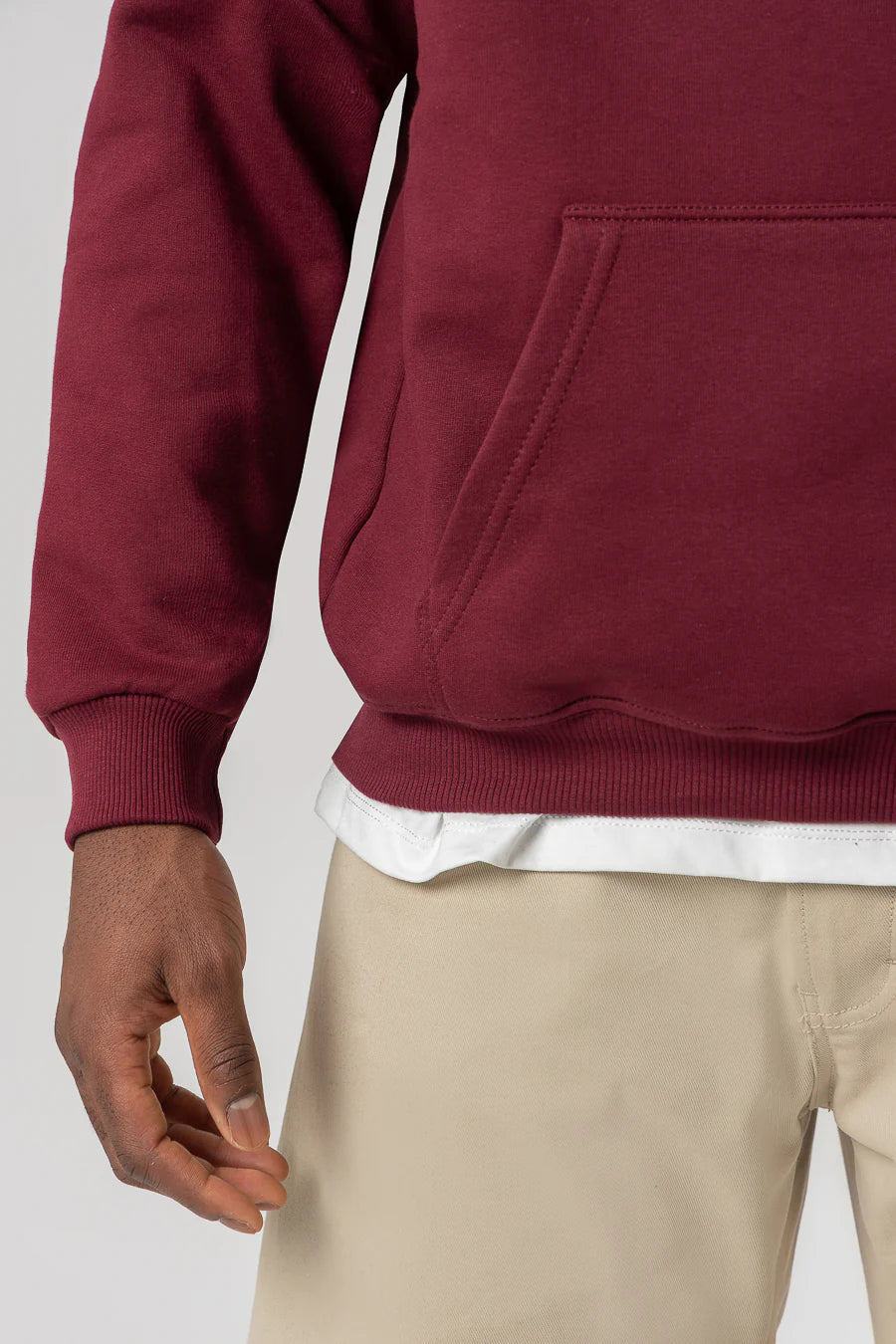 Total Royal Red Hoodie 330GSM