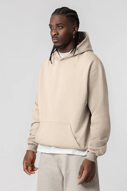 Total White Sand Hoodie 330GSM