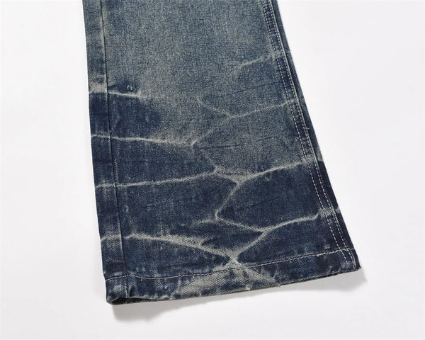 Waved Flare Jeans